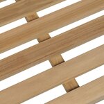 vidaXL Banc de jardin 175 cm Bois de teck solide