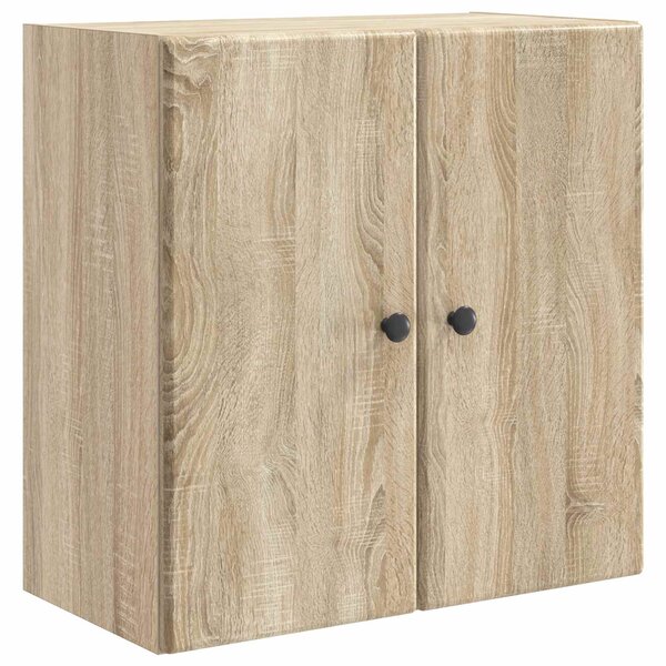 vidaXL Armoire Murale 59 x 31 x 60 cm Bois d'ingénierie Chêne Sonoma