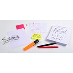 Etui de 100 Fiches BRISTOL 148x210 mm Quad 5X5 non perforées Blanc EXACOMPTA