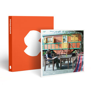 SMARTBOX - Coffret Cadeau Séjour insolite en famille : 3 jours en roulotte près de Montélimar -  Séjour