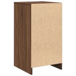 Buffet vidaXL Marron Chêne 40x41x75 cm Bois d'ingénierie