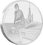 Pièce de monnaie 2 Dollars Niue 2017 1 once argent BE – Luke Skywalker