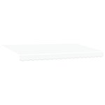vidaXL Tissu de remplacement de store pour cadre de 4x2 m Blanc