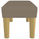Banc banquette 70 x 30 x 30 cm tissu taupe 02_0010606