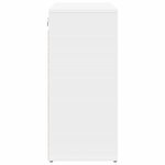vidaXL Cabinet à chaussures Blanc 103 x 30 x 67 cm Bois d'ingénierie
