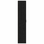 vidaXL Haut Armoire Chêne noir 70 x 33 5 x 180 cm Bois d'ingénierie