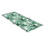 vidaXL Coussins de chaise à dossier haut lot de 6 modèle de feuille