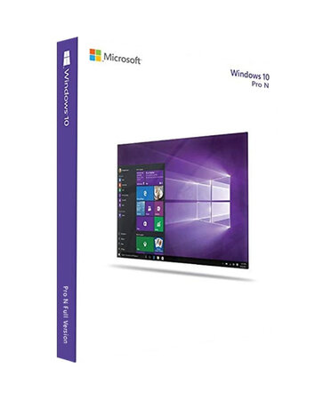 Microsoft Windows 10 Professionnel N (Pro N) - 32 / 64 bits - Clé licence à télécharger