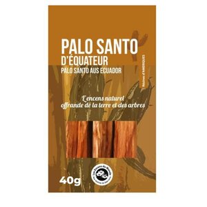 Bâtonnets de bois Palo Santo à brûler 40 g