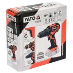 YATO Perceuse sans balais avec batterie 18V 42Nm