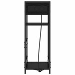 vidaXL Cabinet de chevet Chêne noir 40 x 27 x 76 cm Bois d'ingénierie
