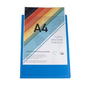 Protège-documents PP Semi Rigide Kreacover® 60 vues - A4 - Coloris Aléatoire x 12 EXACOMPTA