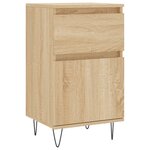 vidaXL Buffet chêne sonoma 40x35x70 cm bois d'ingénierie