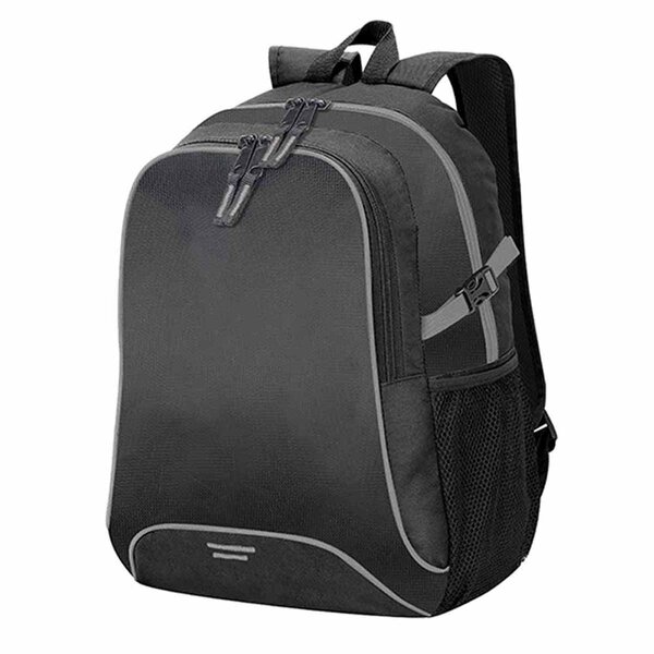 Sac à dos loisirs - 27 litres - 7677 - Noir et gris