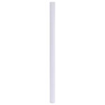 vidaXL Films pour fenêtre dépoli blanc PVC