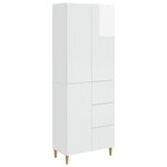 vidaXL Ensemble de Meubles 2 Pièces 66 x 34 5 x 90 cm Bois d'ingénierie