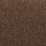 vidaXL Tapis d'escalier 15 pièces 65 x 21 x 4 cm Marron Bord rectangulaire