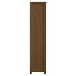 vidaXL Bibliothèque Marron miel 50x35x154 cm Bois de pin massif