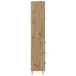 vidaXL Haut Armoire avec tiroir Chêne artisanal 69 5 x 34 x 180 cm