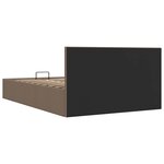 vidaXL Cadre de lit à rangement hydraulique sans matelas 140x200 cm