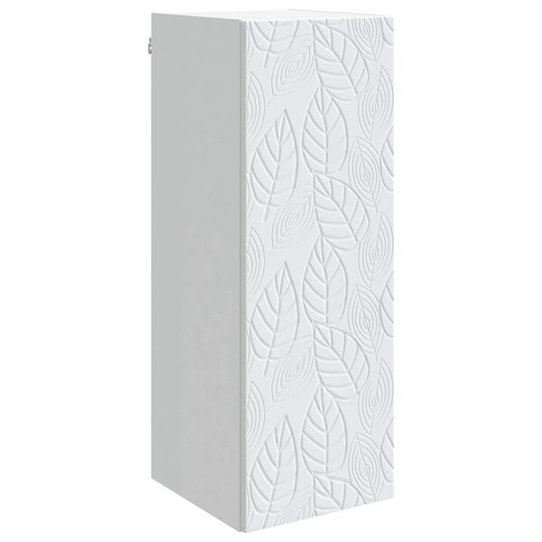 vidaXL Armoire Murale Blanc 33 x 34 5 x 90 cm Bois d'ingénierie