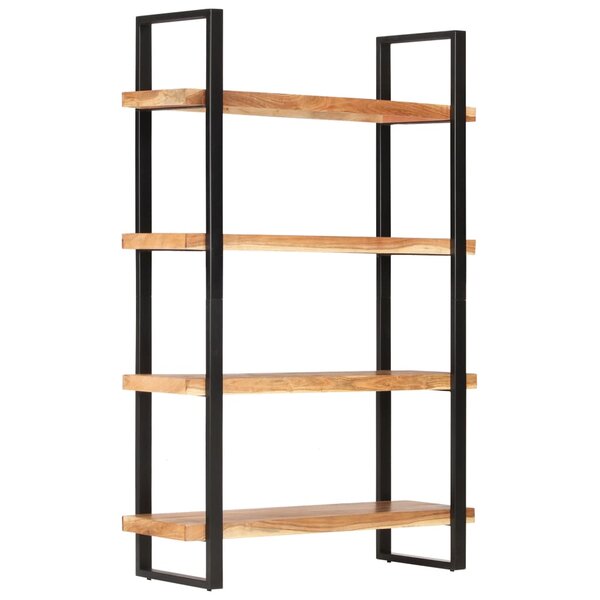 vidaXL Bibliothèque à 4 niveaux 120x40x180 cm Bois d'acacia massif