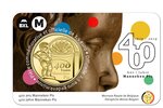 Pièce de monnaie 2 euro 1/2 belgique 2019 bu – manneken pis – légende française