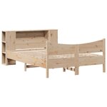 vidaXL Cadre de lit sans matelas 120x200 cm bois de pin massif