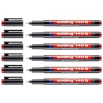Feutre Permanent 140S Rouge Pointe Super Fine 0 3 mm x 6 EDDING