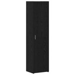 vidaXL Haut de meuble en chêne noir 45x42.5x185 cm Bois d'ingénierie