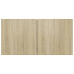 vidaXL Ensemble de meubles TV 7 Pièces Chêne sonoma Bois d'ingénierie