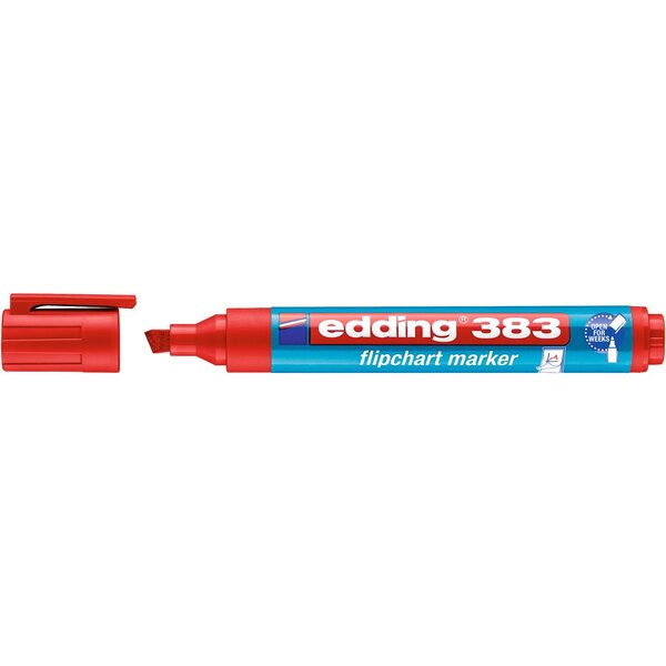 Marqueur pour chevalets 383 rouge 1-5 mm EDDING