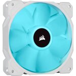 CORSAIR Ventilateur SP Series - White SP120 RGB ELITE - 120mm RGB LED Fan with AirGuide - Single Pack (CO-9050136-WW)