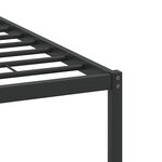 vidaXL Cadre de lit sans matelas chêne marron 120x200 cm