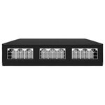 vidaXL Tente de réception 3x9 m Anthracite