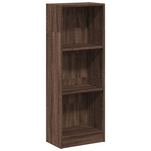 vidaXL Bibliothèque chêne marron 40x24x109 cm bois d'ingénierie