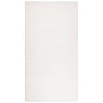 vidaXL Tapis shaggy PAMPLONA poils longs moderne crème 80x150 cm