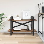 vidaXL Étagère Bois Ancien 100 x 33 5 x 64 cm Bois d'ingénierie