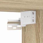 vidaXL Cabinet à chaussures Chêne Sonoma 77 5 x 30 x 51 cm