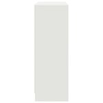 vidaXL Buffet avec tiroirs et portes blanc 73x31x90 cm