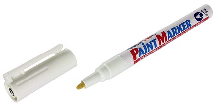Marqueur 'Paint 440 XF' permanent indélébile pointe conique 1,2 mm blanc ARTLINE