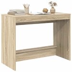 vidaXL Bureau de lit Chêne Sonoma Bois d'ingénierie 100 x 45 x 75 cm