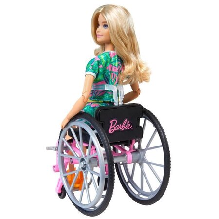 Barbie barbie et son fauteuil roulant (blonde) - La Poste