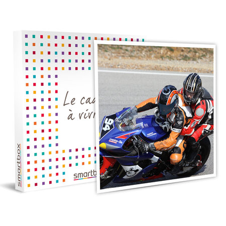 SMARTBOX - Coffret Cadeau - Sensations moto - 64 stages de pilotage, baptêmes de vitesse et bien d'autres