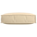vidaXL Coussin pour assise de palette Beige 60 x 60 x 12 cm