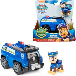 Spin Master 6069059 - La Pat Patrouille Véhicule de police avec la figurine de Chase