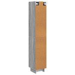 vidaXL Ensemble de Meubles 2 Pièces Sonoma gris 34 5 x 33 x 90 cm