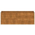 vidaXL Lit surélevé de jardin 196x50x69 cm acier corten