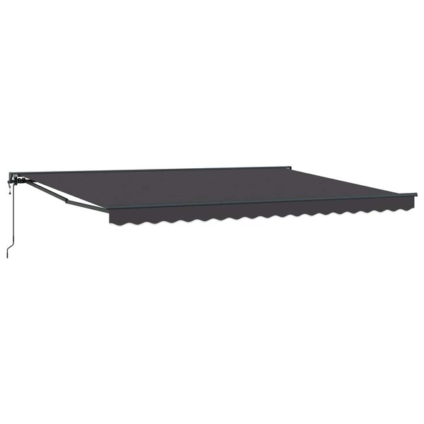 vidaXL Cadre d'auvent Anthracite 450 × 300 cm