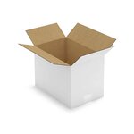 Caisse carton brune simple cannelure raja 35x27x14 cm (lot de 25)
